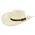 Stråhatt - Gårda Thessaloniki Western Hat (hvit)