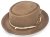 Hatter - Gårda Corby Pork Pie (lysebrun)