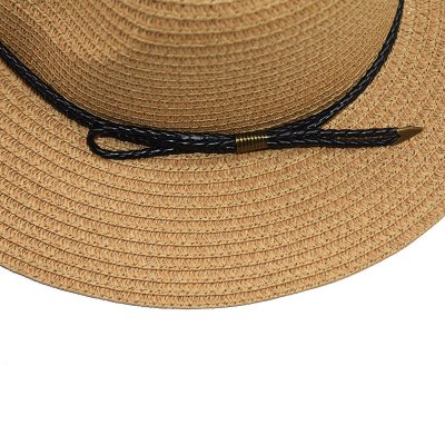 Hatter - Gårda Fedora Straw Hat (naturlig)
