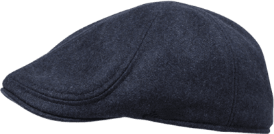 Sixpence / Flat cap - Wigéns Pub Cap Melton Wool (mørkeblå)