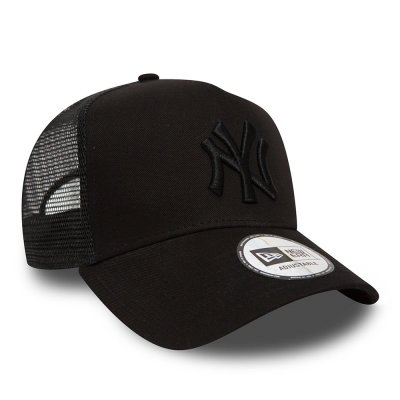 Caps - New Era New York Yankees A-Frame Trucker Cap (svart)