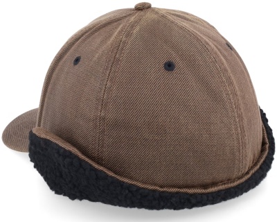 Cap- John Deere Oil Cotton Sherpa Lining (brun)