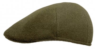 Sixpence / Flat cap - Gårda Vieste Wool Cap (grønn)