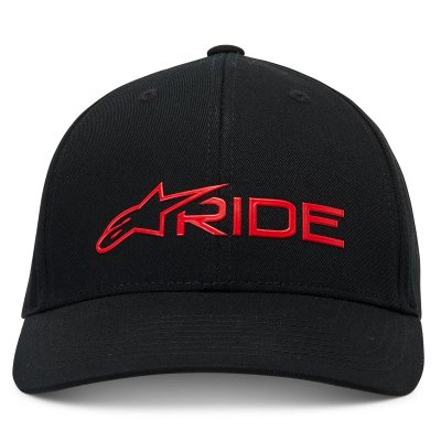 Caps - Alpinestars Ride 3.0 Cap (svart/rød)