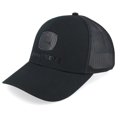 Caps - John Deere JD TM Liquid Chrome Trucker (svart)