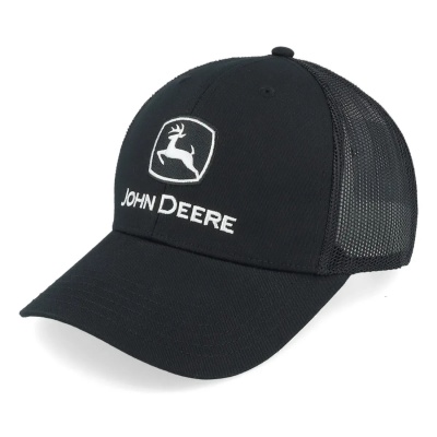 Caps - John Deere Current JD TM Embroidery Trucker (svart)