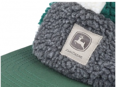 Caps - John Deere Winter Cap (grønn/grå/hvit)