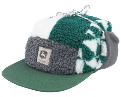 Caps - John Deere Winter Cap (grønn/grå/hvit)