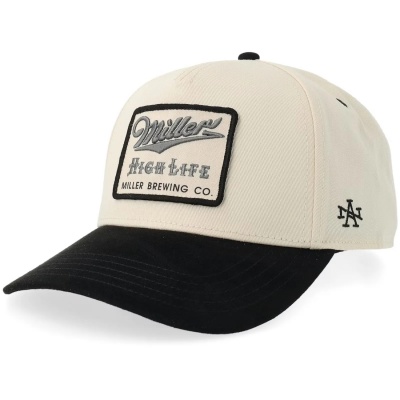 Caps - American Needle Miller High Life Wrangler Cap (offwhite/svart)
