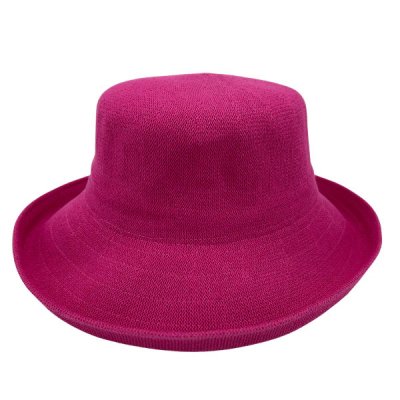 Hatter - Jacaru Knitted Bucket Hat (fuchsia)