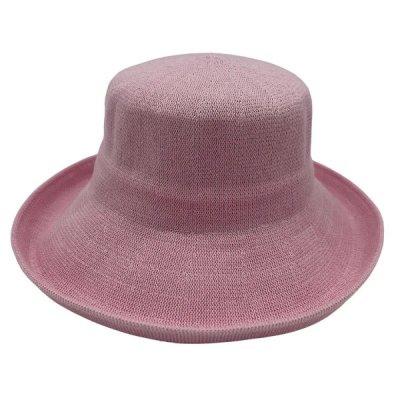 Hatter - Jacaru Knitted Bucket Hat (rosa)
