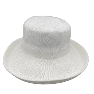 Hatter - Jacaru Knitted Bucket Hat (hvit)