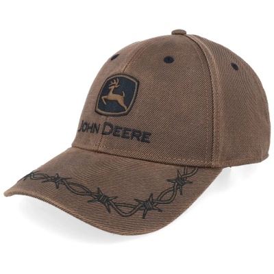 Caps - John Deere Oilskin Logo Cap (brun)