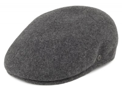 Sixpence / Flat cap - Jaxon Hats Wool Flat Cap (mørk grå)