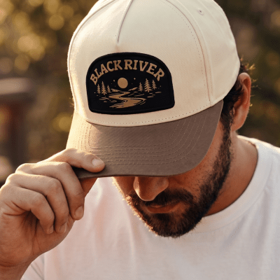 Caps - Black River Wichita Cotton Snapback (off-white/kaki)