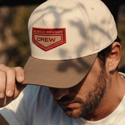 Caps - Black River Crew Cotton Snapback (off-white/kaki)