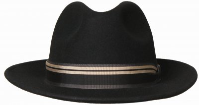 Hatter - Gårda Montefalco Fedora Wool Hat (svart)
