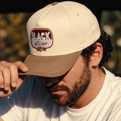 Caps - Black River Charleston Cotton Snapback (off-white/kaki)