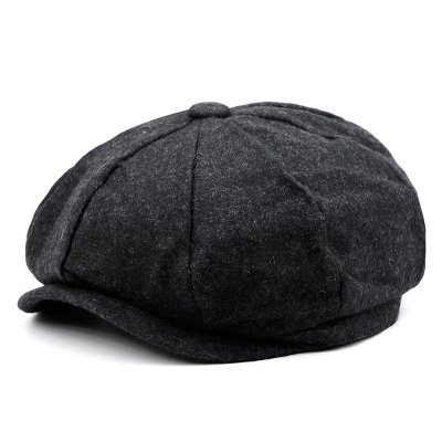 Sixpence / Flat cap - Gårda Weston Flatcap (mørk grå)