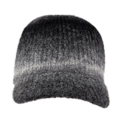 Beanies - Gårda Innsbruck Alpaca Mix Visor Beanie (svart)