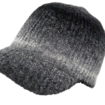 Beanies - Gårda Innsbruck Alpaca Mix Visor Beanie (svart)