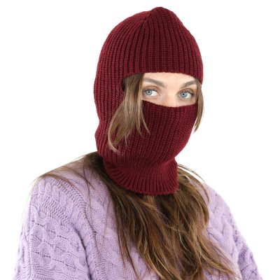 Balaclava - Gårda Seefeld Balaclava (burgunder)