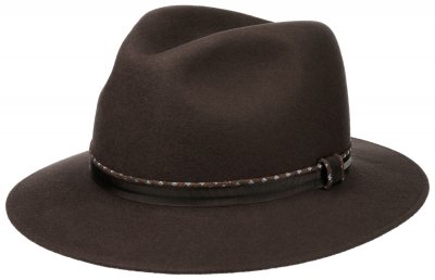 Hatter - Stetson Traveller Woolfelt (brun)