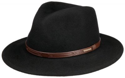 Hatter - Stetson Traveller Woolfelt (svart)