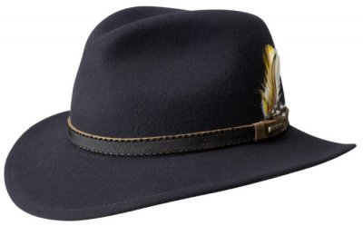 Hatter - Stetson Traveller Vitafelt (navy denim)