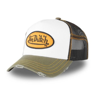 Caps - Von Dutch Oval Patch Sum Trucker (svart/hvit/grønn)