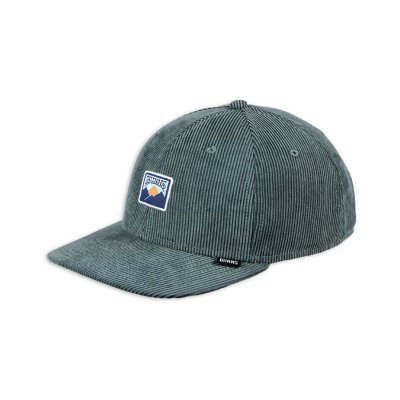Caps - Djinns Cord Mountains 6 Panel TrueFit Cap (grønn)