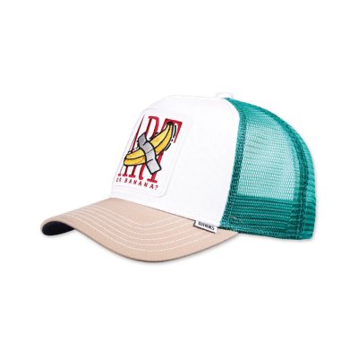 Caps - Djinns HFT Food Banana Trucker (hvit/turkis)