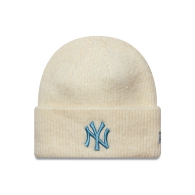 Beanies - New Era New York Yankees Beanie (krem/turkis)