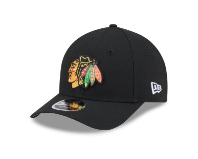 Caps - New Era Chicago Blackhawks 9FORTY M-Crown (svart)