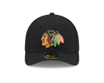 Caps - New Era Chicago Blackhawks 9FORTY M-Crown (svart)