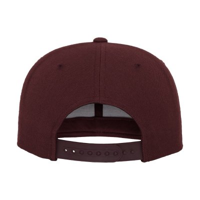 Caps - Flexfit Youth Snapback Cap (Maroon)