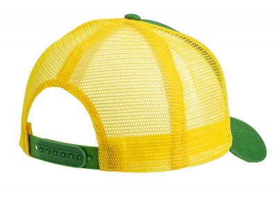 Cap- John Deere Logo Mesh Back Cap (gul/grønt)