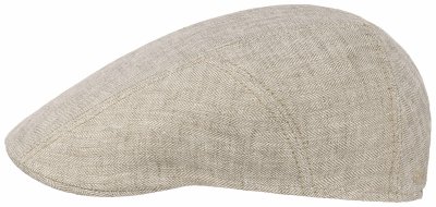 Sixpence / Flat cap - Stetson Ivy Cap Linen (beige)