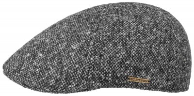 Sixpence / Flat cap - Stetson Texas Donegal Wool
Tweed (sort-hvit)