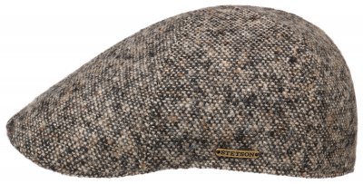 Sixpence / Flat cap - Stetson Texas Donegal Tweed (beige-sort)