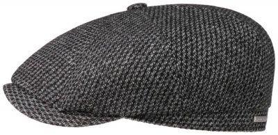Sixpence / Flat cap - Stetson Hatteras Wool (grå)