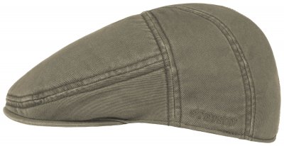 Sixpence / Flat cap - Stetson Paradise Cotton (grå)