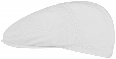Sixpence / Flat cap - Stetson Paradise Cotton (hvit)