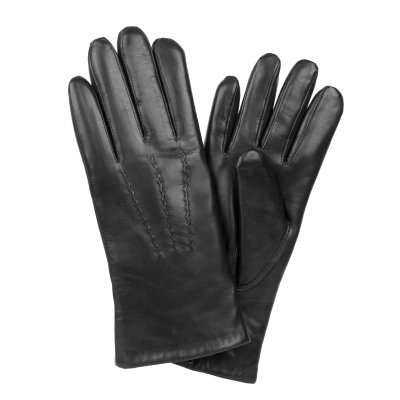 Hansker - HK Women's Hairsheep Leather Glove with Wool Pile Lining (Sort)