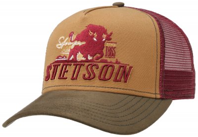 Caps - Stetson Trucker Cap Stronger Bison