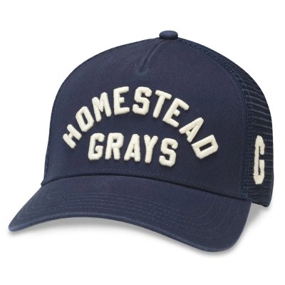 Caps - American Needle Homestead Grays NL Valin Cap (marineblå)