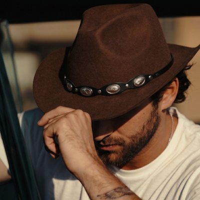 Hatter - Gårda Pueblo Cowboy (brun)
