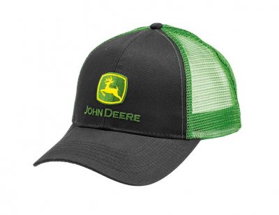 Cap- John Deere Kids Trucker Cap (svart/grønt)