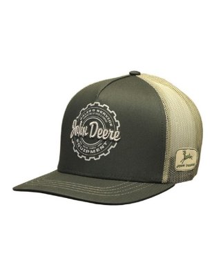 Cap- John DeereVintage 5 Panel Trucker (olive)