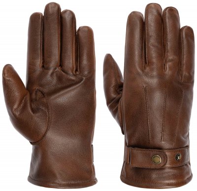 Hansker - Stetson Men's Buffalo Gloves (brun)